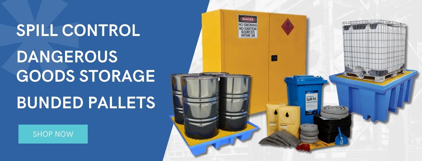Spill Control Dangerous Goods Storage Bunded Pallets